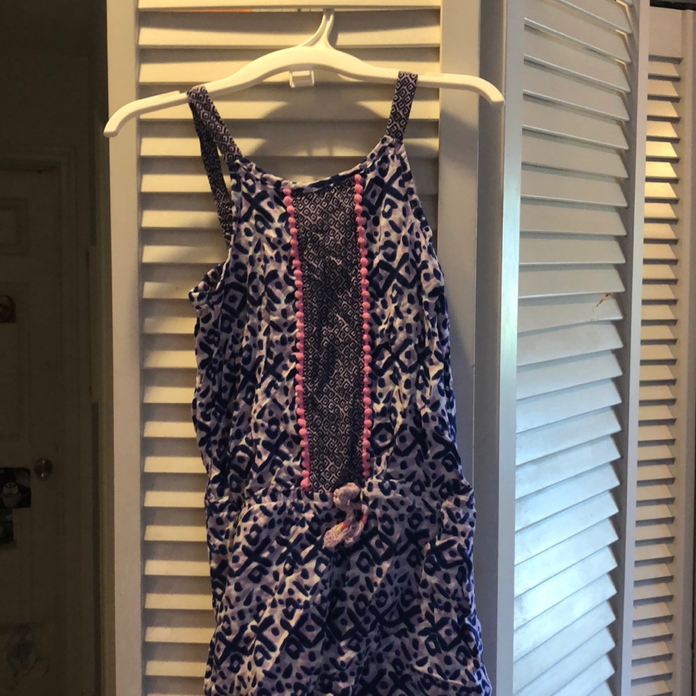 Girls summer romper